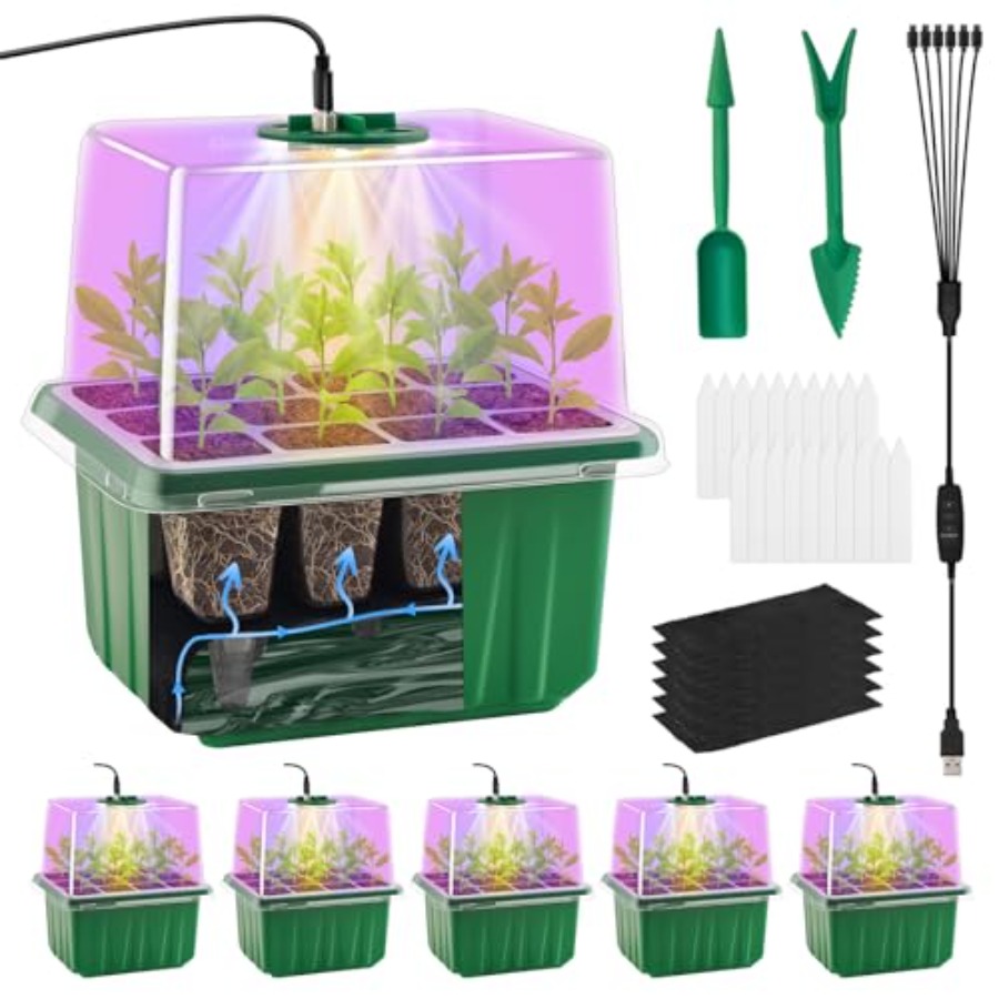 Humidity Dome Kit - Набор для проращивания семян с подсветкой,