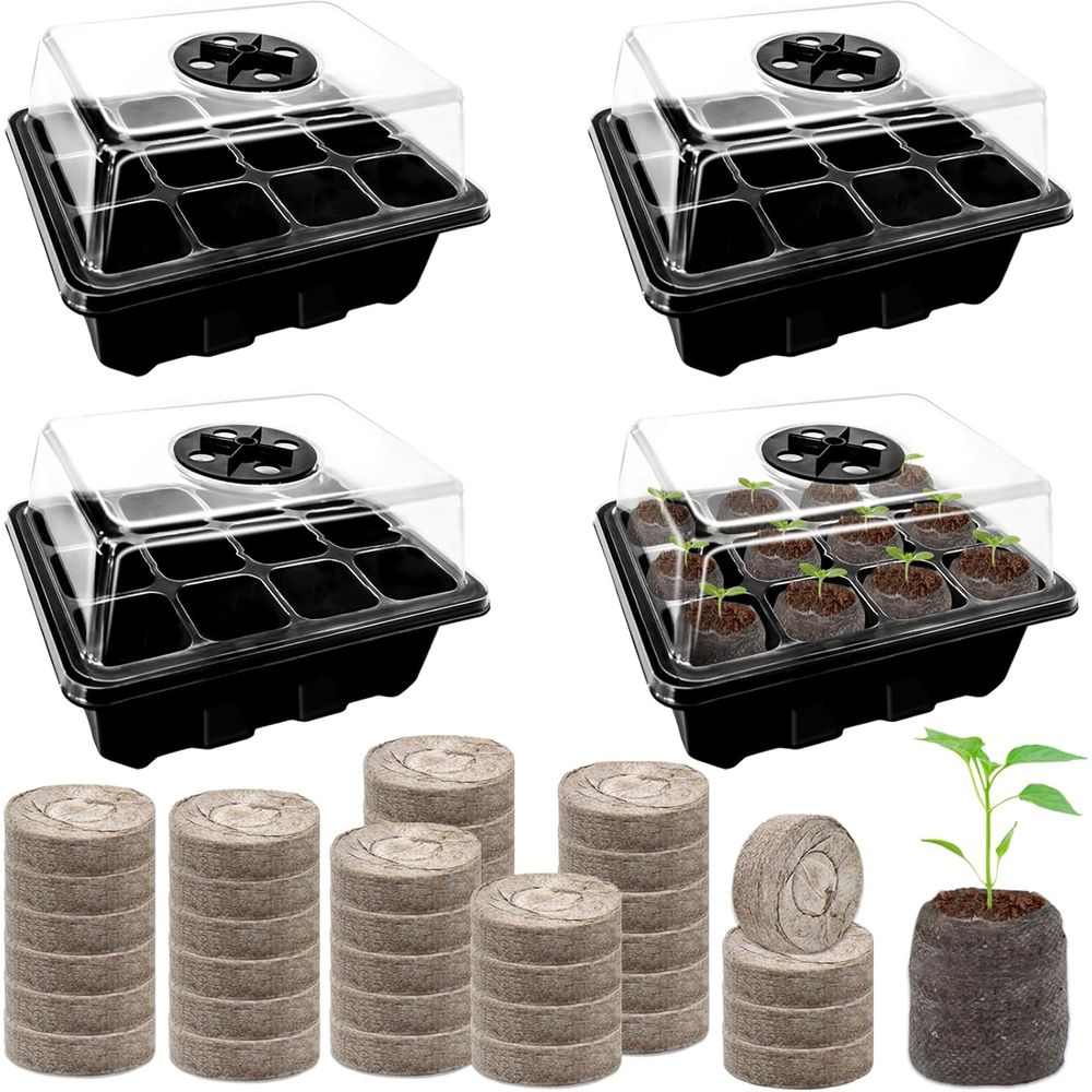 Peat Pellet Tray - Набор из 4 лотков для рассады