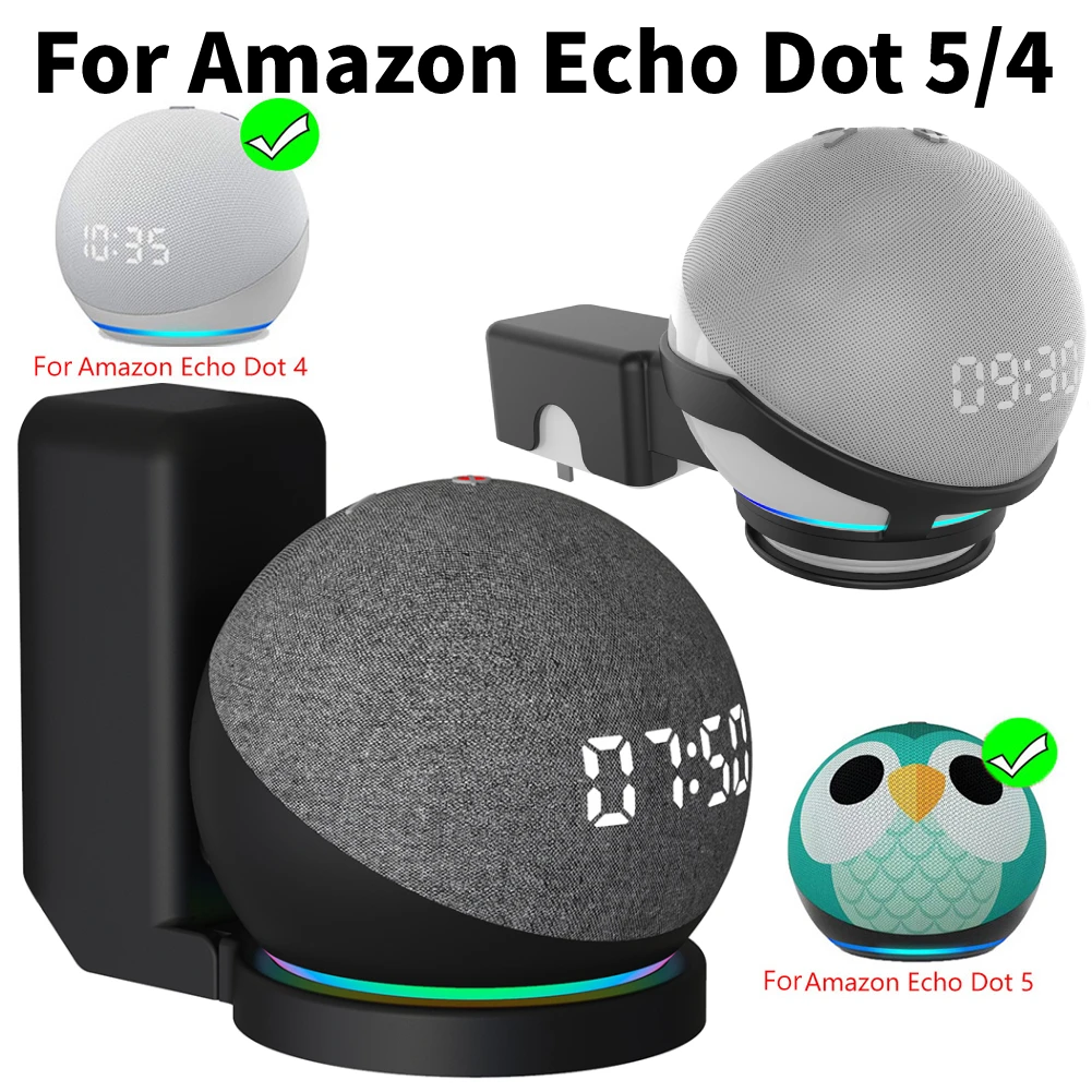 Amazon Speaker Echo Dot 5 - Портативный настенный держатель для Amazon Alexa