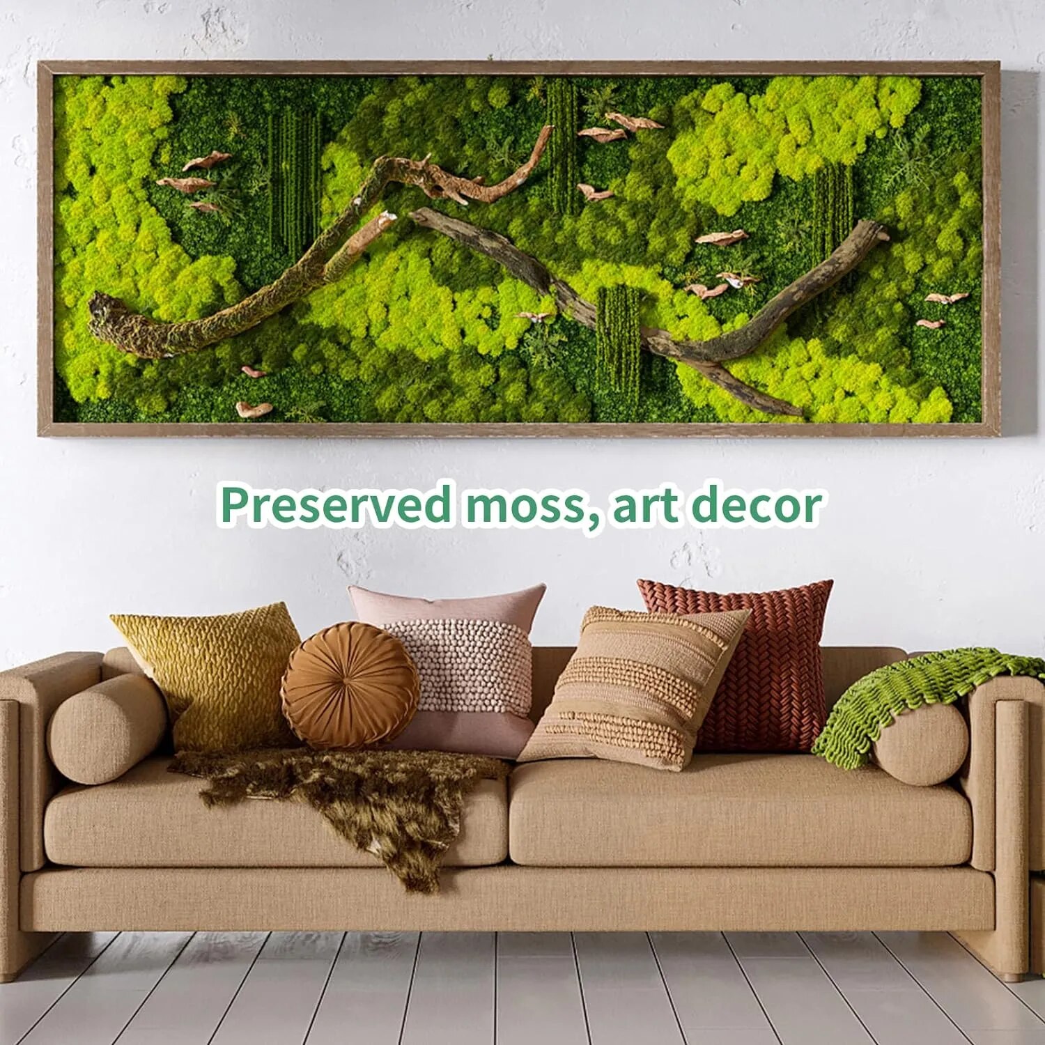 Искусственные зеленые растения – обзор и цена Sphagnum Moss Dry