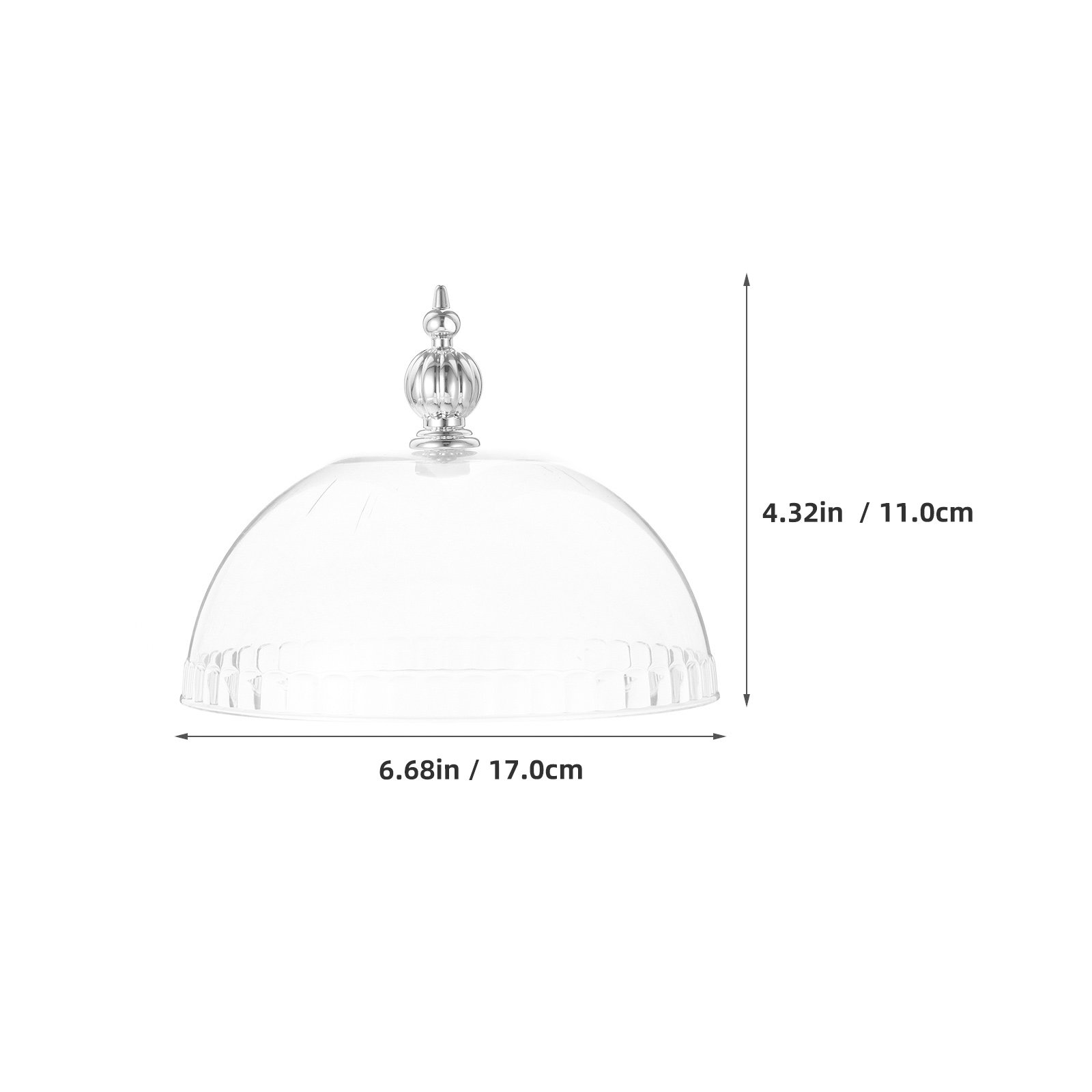 Прозрачный пластиковый колпак  – обзор и цена Plastic Dome Clear