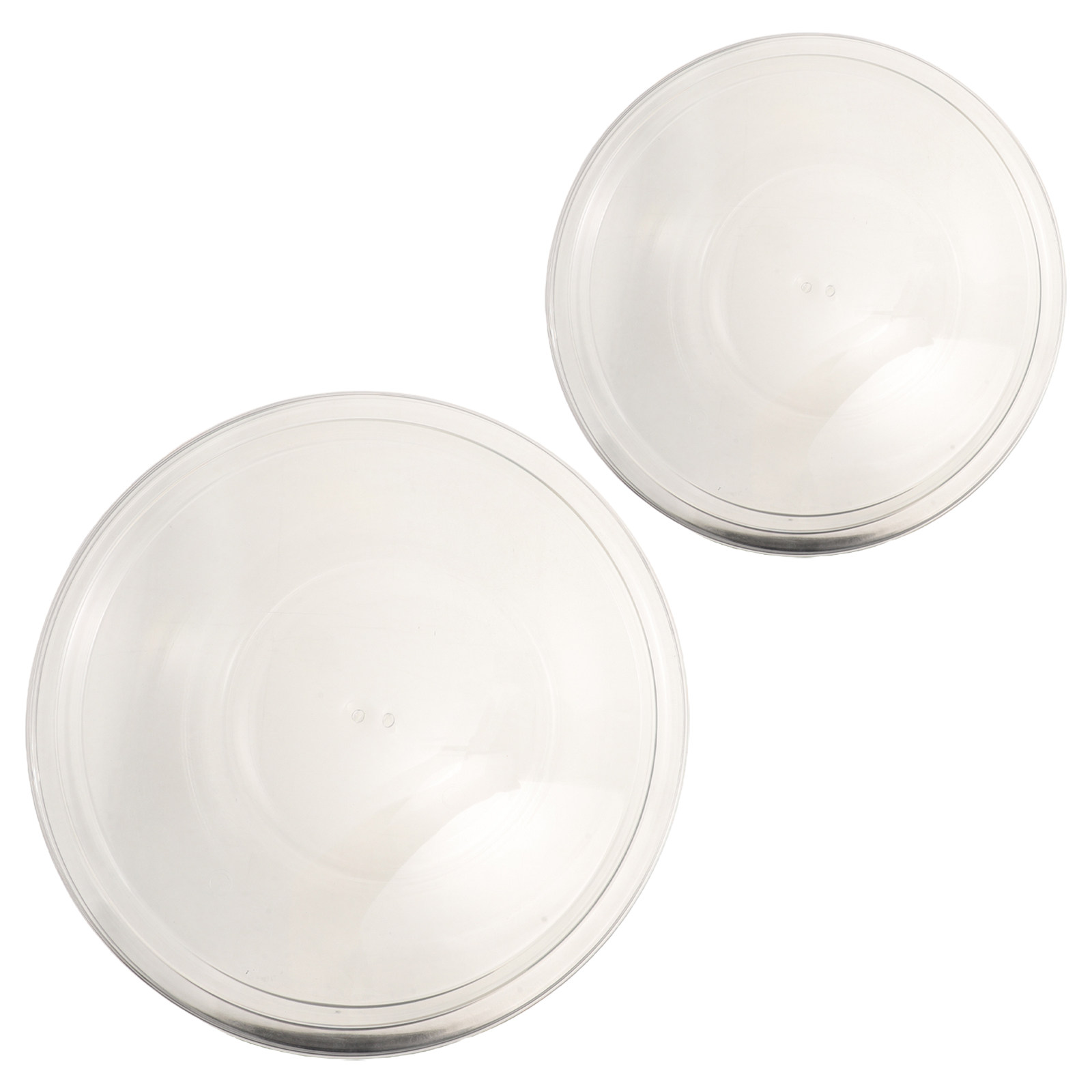 2 комплекта пластиковых мисок  – обзор и цена Plastic Dome Clear