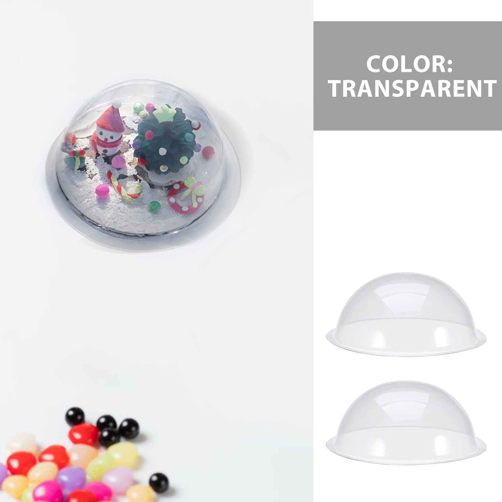 12 прозрачных пластиковых полу – обзор и цена Plastic Dome Clear